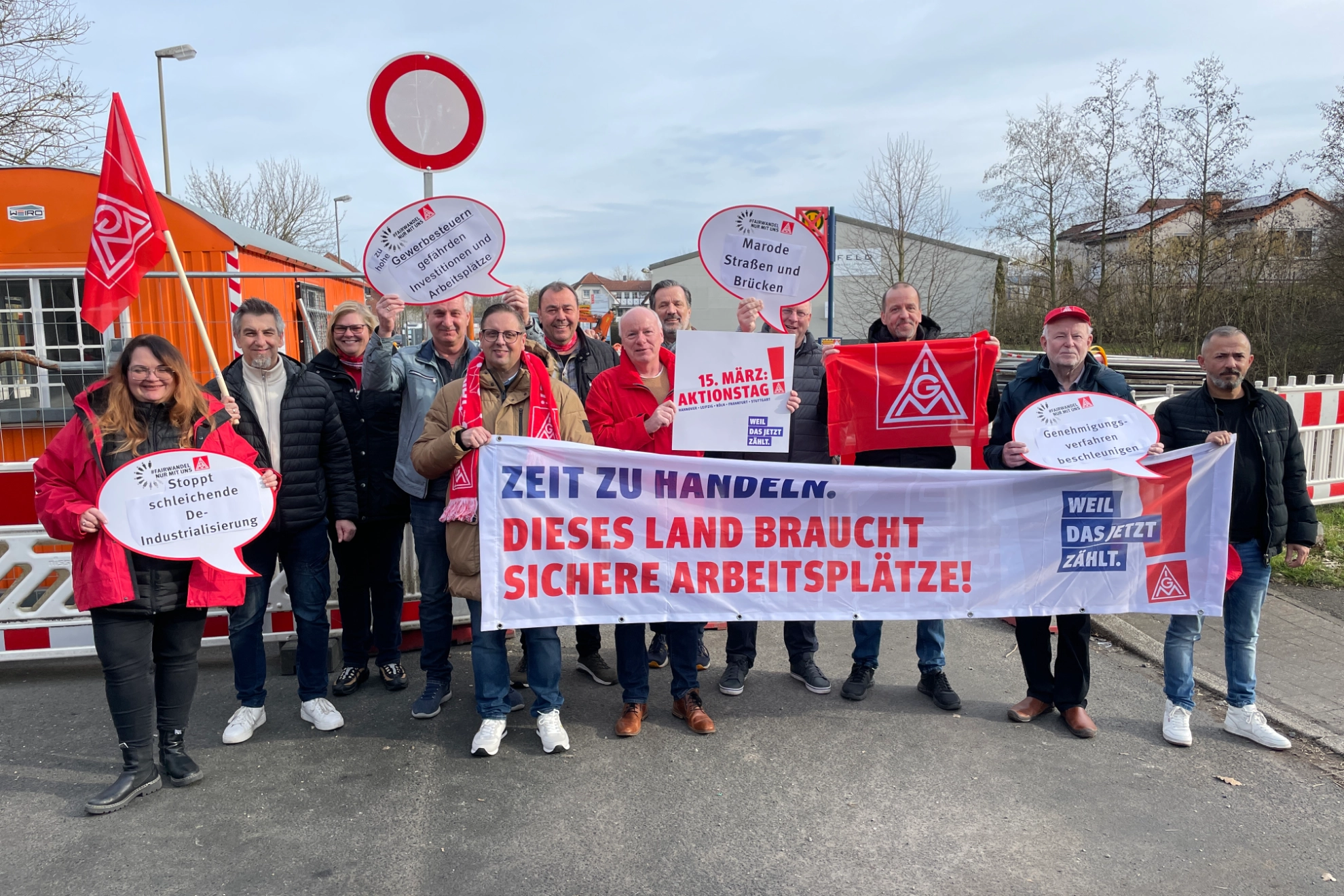 Flashmob_Baustelle
