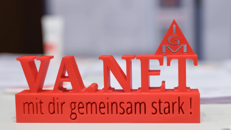 Dieses Bild zeigt eine Internetadresse, sie lautet va.net