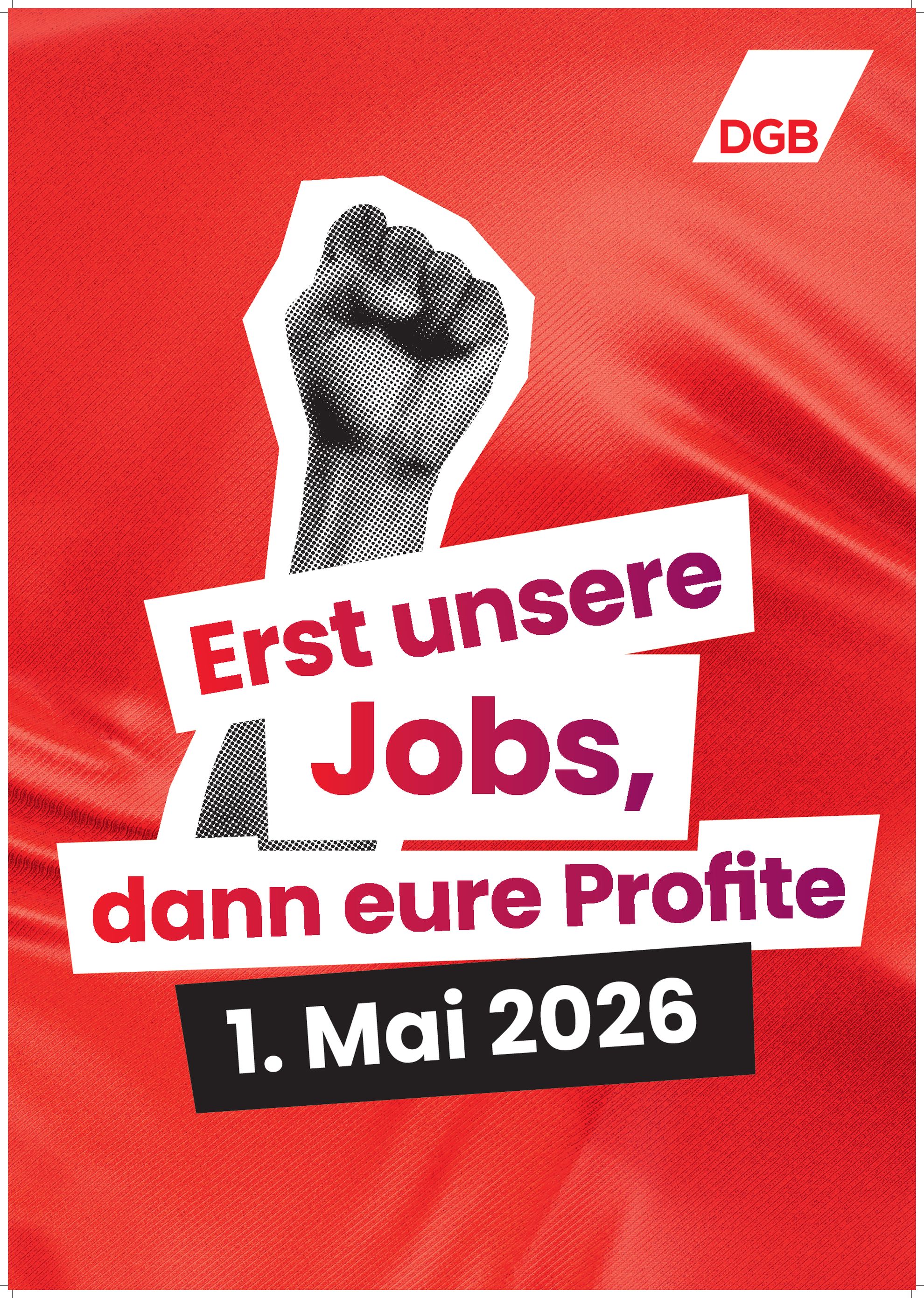 Plakat 1. Mai 2026